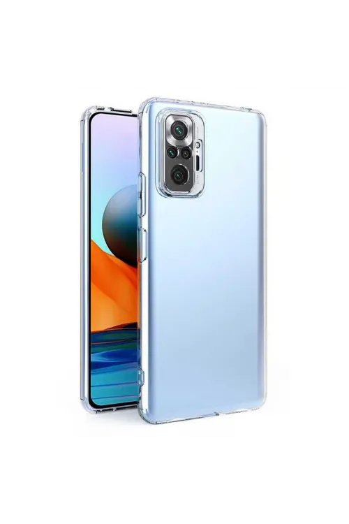 Xiaomi Redmi Note 10 5g Kılıf Lüx Şeffaf Silikon