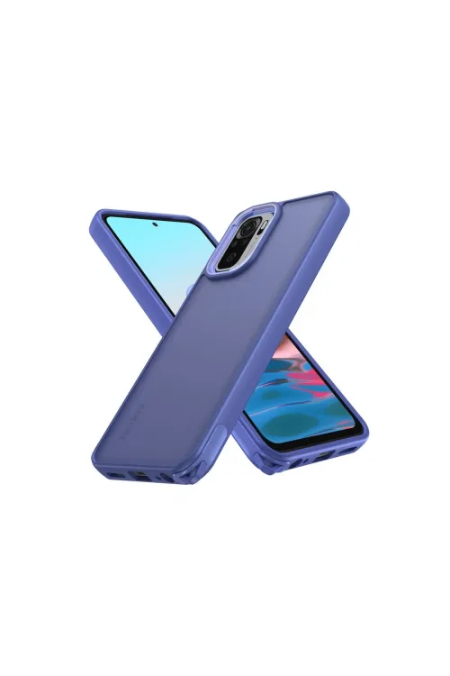 Xiaomi Redmi Note 10 Pro Kılıf Elegant Kapak - Açık Mavi