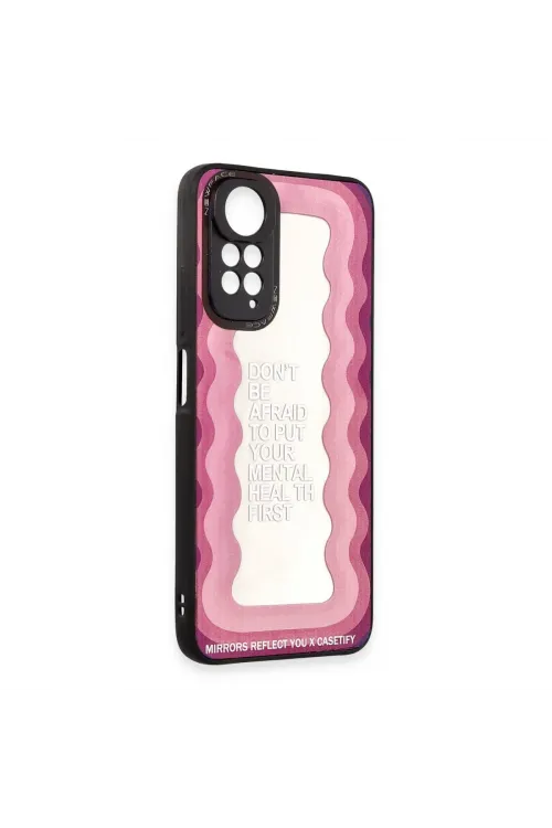 Xiaomi Redmi Note 11 Kılıf Mirror Desenli Kapak - Mirror - 11
