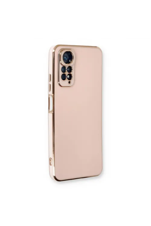 Xiaomi Redmi Note 11 Kılıf Volet Silikon - Pembe
