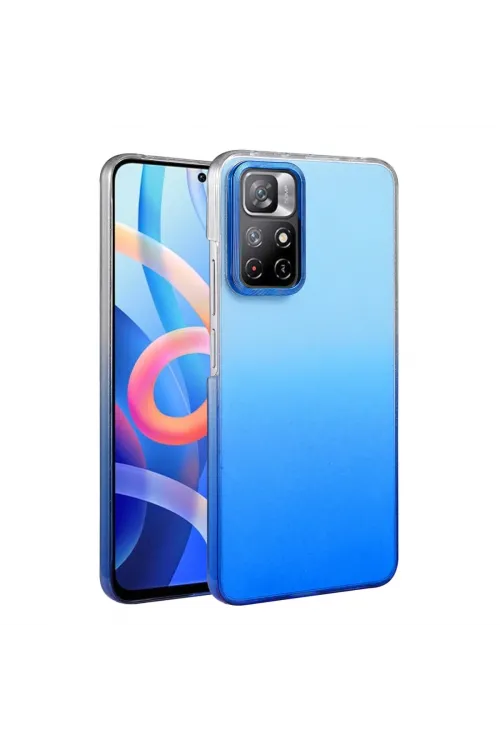 Xiaomi Redmi Note 11 Pro Glossy Kapak - Mavi