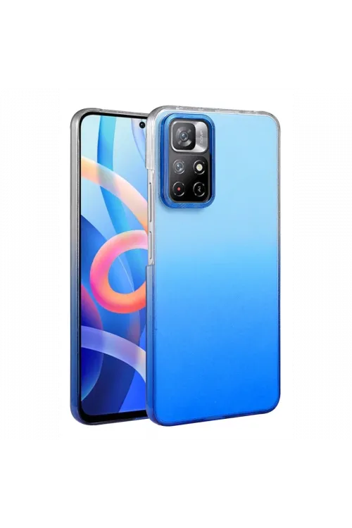 Xiaomi Redmi Note 11 Pro Glossy Kapak - Mavi