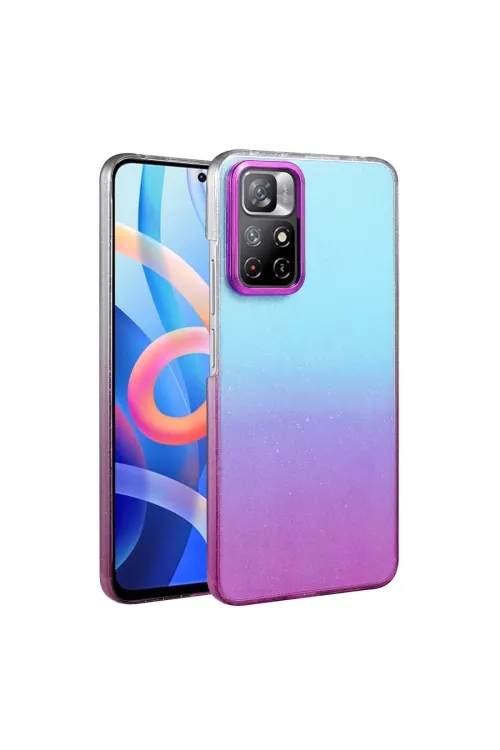 Xiaomi Redmi Note 11 Pro Glossy Kapak - Mor