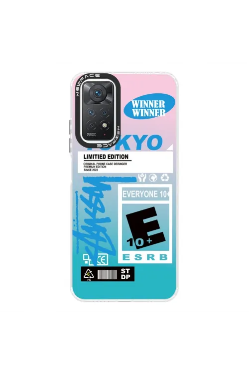 Xiaomi Redmi Note 11 Pro Kılıf Estoril Desenli Kapak - Estoril - 1