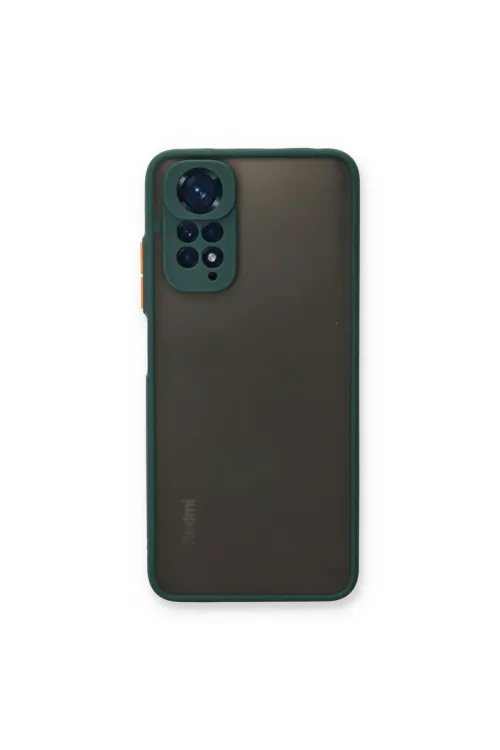 Xiaomi Redmi Note 11 Pro Kılıf Montreal Silikon Kapak - Yeşil