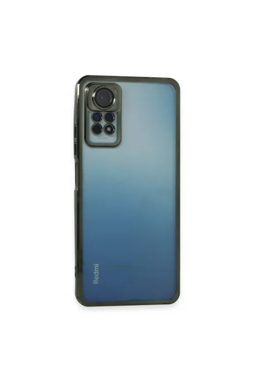Xiaomi Redmi Note 11 Pro Kılıf Razer Lensli Silikon - Yeşil