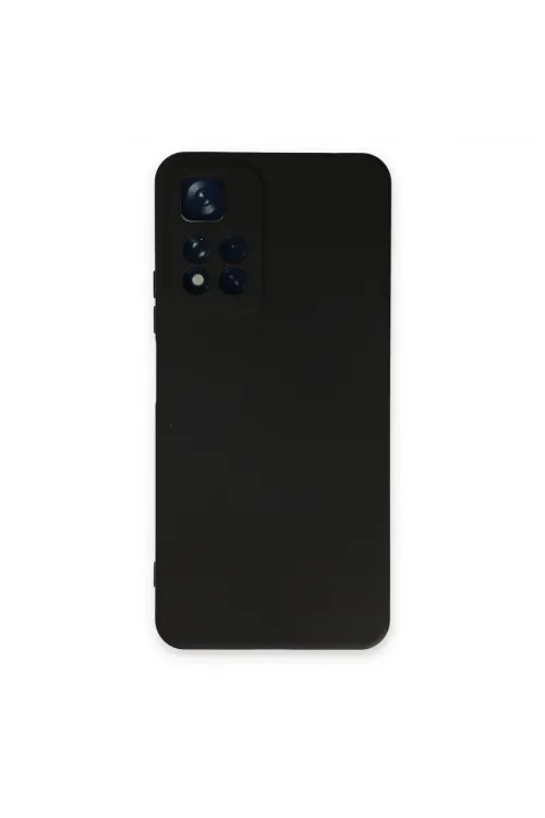 Xiaomi Redmi Note 11 Pro Plus 5g Kılıf Nano İçi Kadife Silikon - Siyah