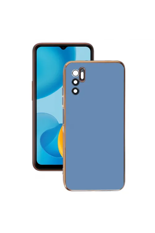 Xiaomi Redmi Note 11 Se Kılıf Volet Silikon - Mavi