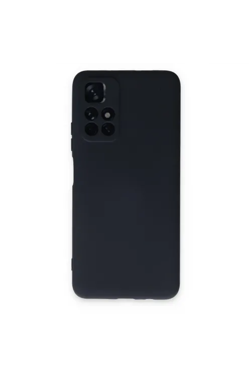 Xiaomi Redmi Note 11t Kılıf Nano İçi Kadife Silikon - Lacivert
