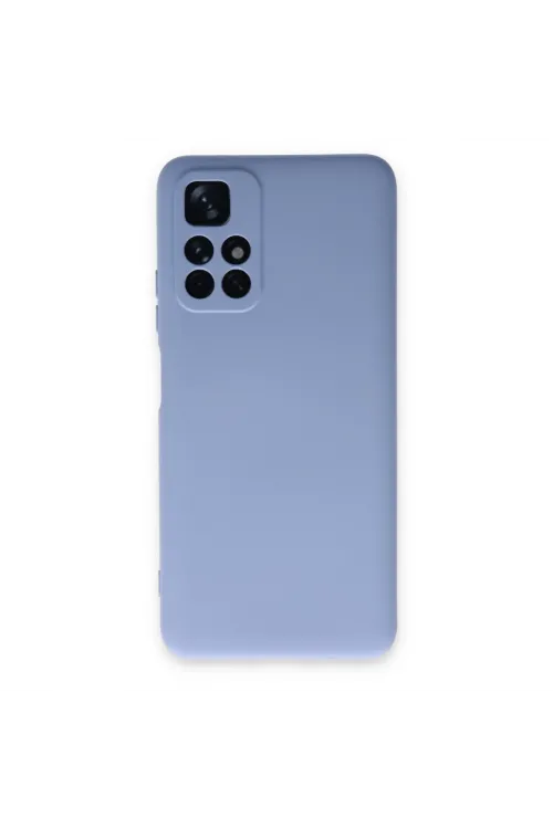 Xiaomi Redmi Note 11t Kılıf Nano İçi Kadife Silikon - Lila