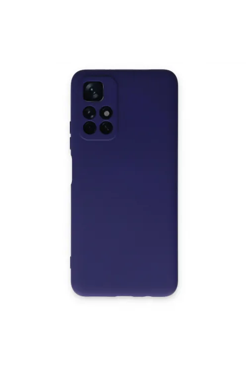 Xiaomi Redmi Note 11t Kılıf Nano İçi Kadife Silikon - Mor