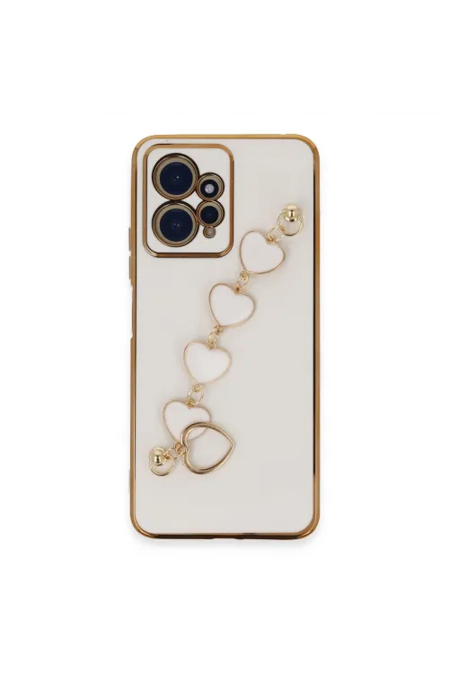 Xiaomi Redmi Note 12 4g Kılıf Esila Silikon - Beyaz
