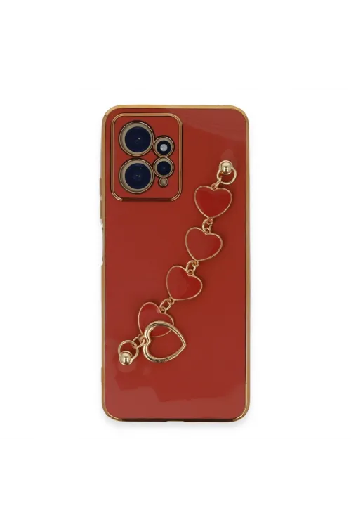 Xiaomi Redmi Note 12 4g Kılıf Esila Silikon - Kırmızı