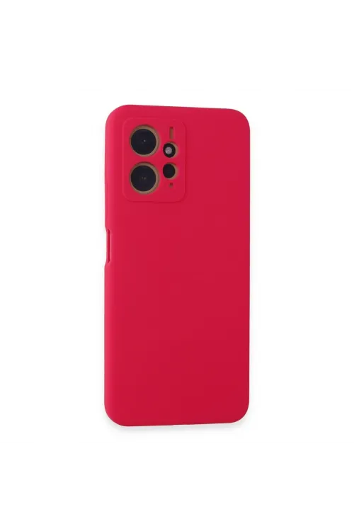 Xiaomi Redmi Note 12 4g Kılıf Nano İçi Kadife Silikon - Pembe