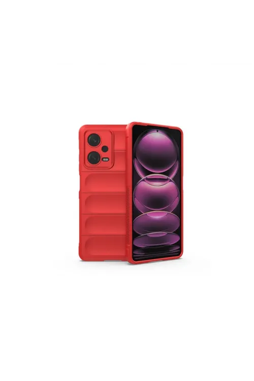 Xiaomi Redmi Note 12 4g Kılıf Optimum Silikon - Kırmızı