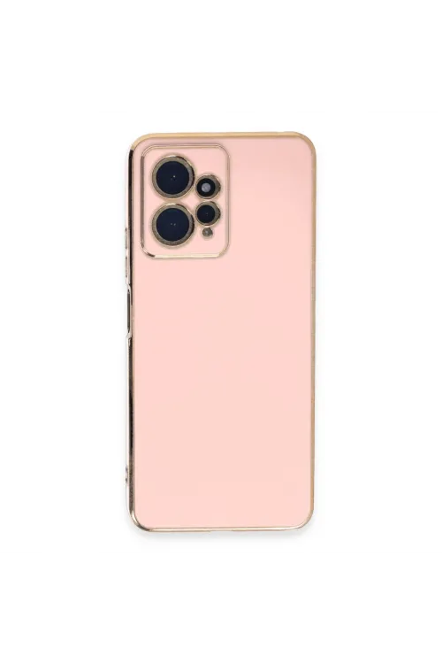 Xiaomi Redmi Note 12 4g Kılıf Volet Silikon - Pembe