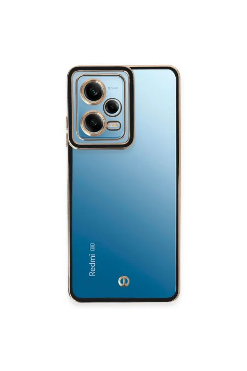 Xiaomi Redmi Note 12 5g Kılıf Liva Lens Silikon - Siyah