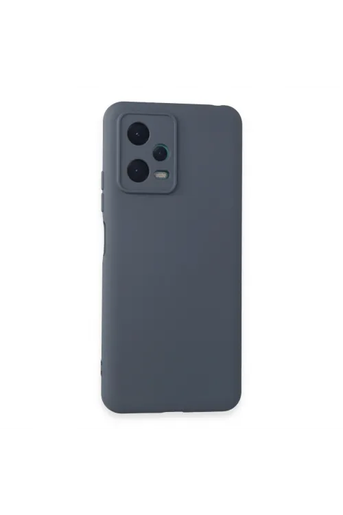 Xiaomi Redmi Note 12 5g Kılıf Nano İçi Kadife Silikon - Gri