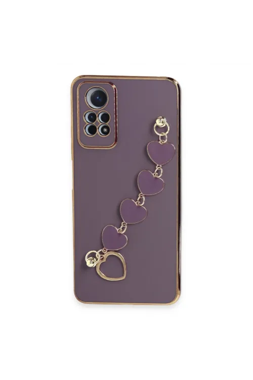 Xiaomi Redmi Note 12 Pro 4g Kılıf Esila Silikon - Mor