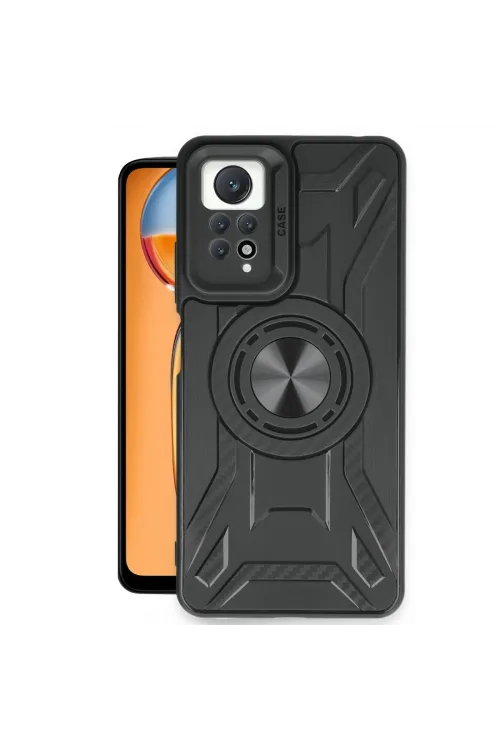 Xiaomi Redmi Note 12 Pro 4g Kılıf Lincoln Silikon - Siyah