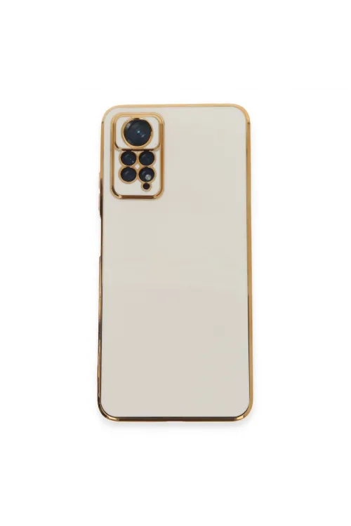 Xiaomi Redmi Note 12 Pro 4g Kılıf Volet Silikon - Beyaz