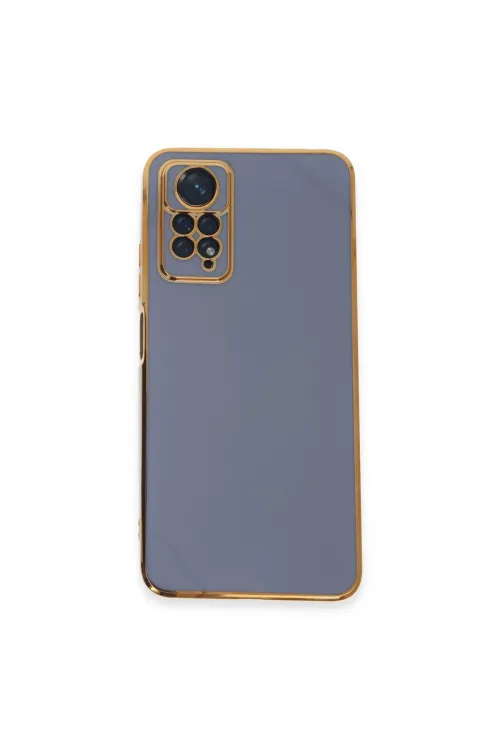Xiaomi Redmi Note 12 Pro 4g Kılıf Volet Silikon - Mavi