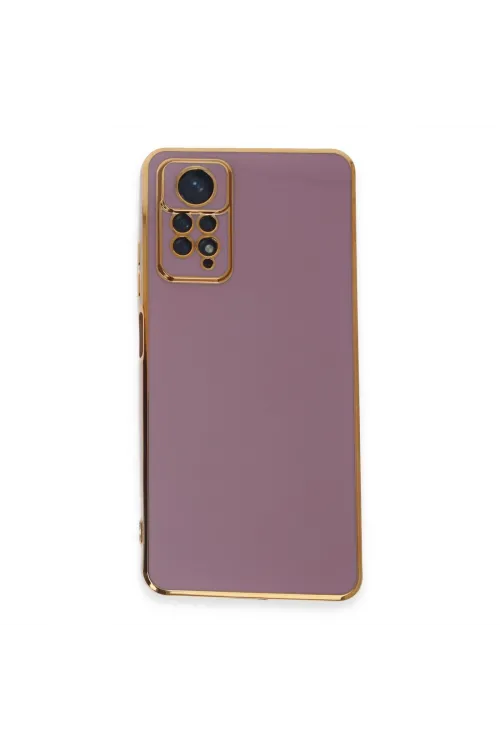 Xiaomi Redmi Note 12 Pro 4g Kılıf Volet Silikon - Mor