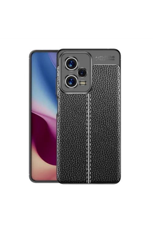 Xiaomi Redmi Note 12 Pro 5g Kılıf Auto Focus Kapak - Siyah