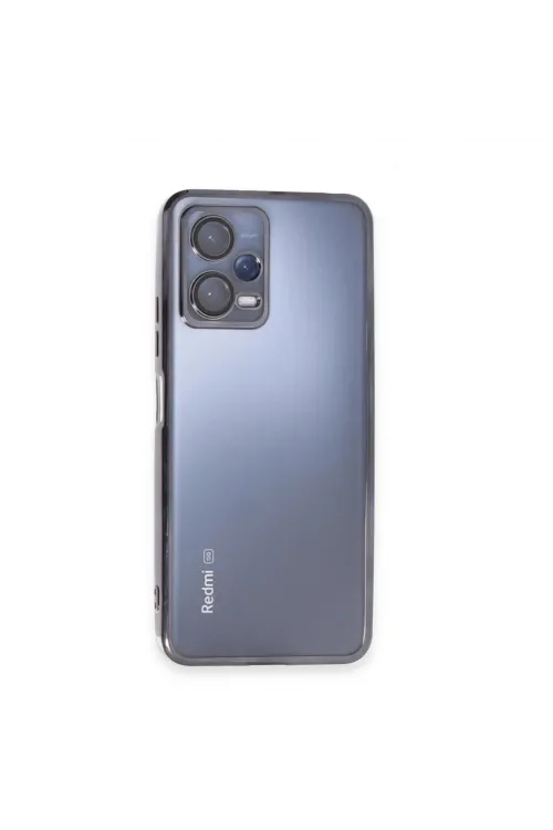 Xiaomi Redmi Note 12 Pro 5g Kılıf Razer Lensli Silikon - Siyah
