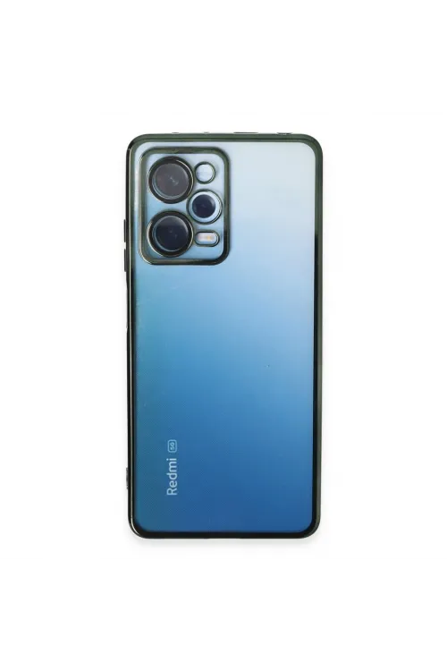 Xiaomi Redmi Note 12 Pro 5g Kılıf Razer Lensli Silikon - Yeşil