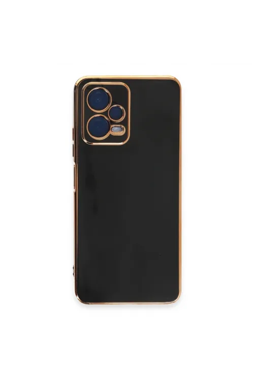 Xiaomi Redmi Note 12 Pro 5g Kılıf Volet Silikon - Siyah