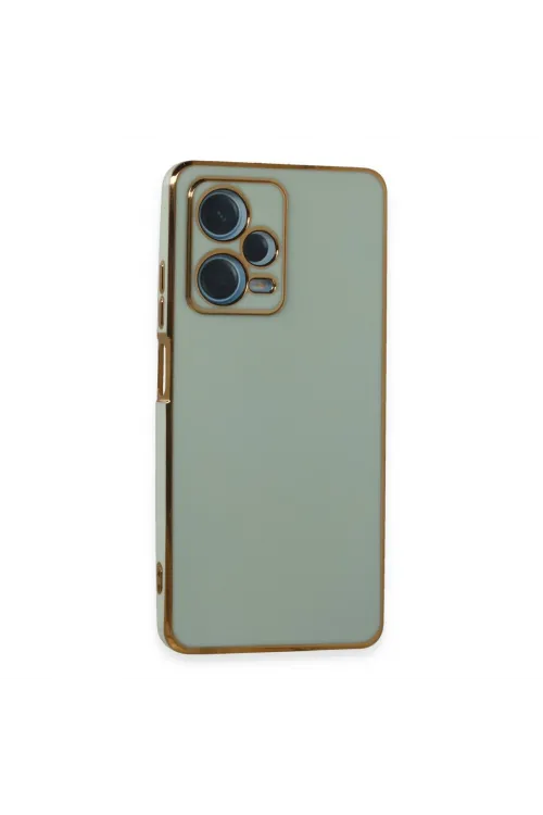 Xiaomi Redmi Note 12 Pro Plus Kılıf Volet Silikon - Açık Yeşil