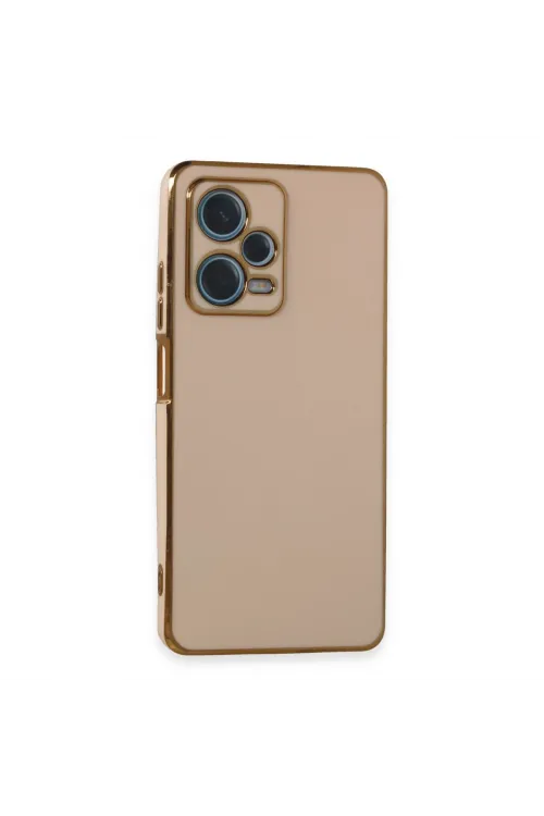 Xiaomi Redmi Note 12 Pro Plus Kılıf Volet Silikon - Pembe