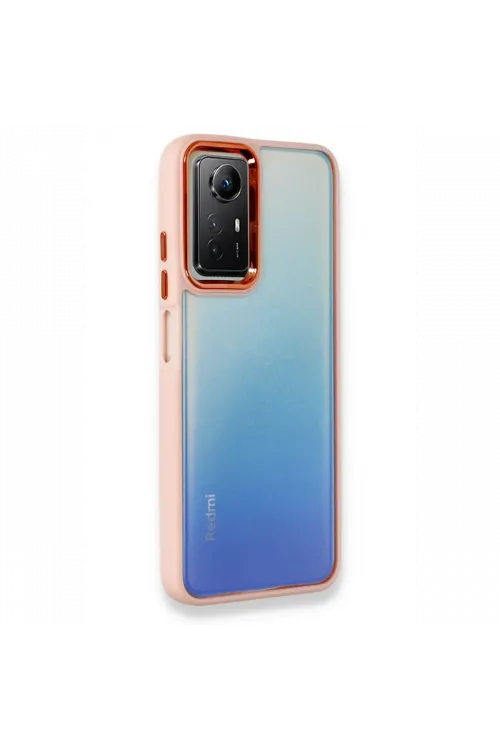 Xiaomi Redmi Note 12S Kılıf Dora Kapak - Pudra