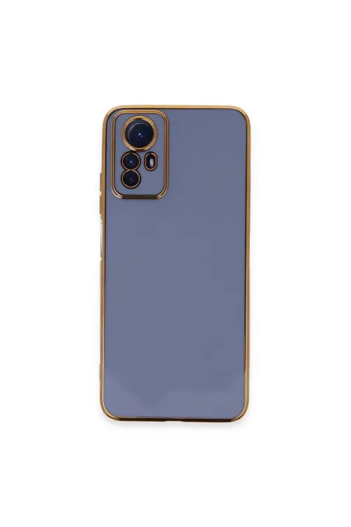Xiaomi Redmi Note 12s Kılıf Volet Silikon - Mavi