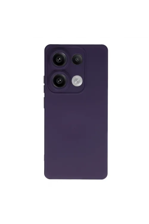 Xiaomi Redmi Note 13 4g Kılıf Nano İçi Kadife Silikon - Mor