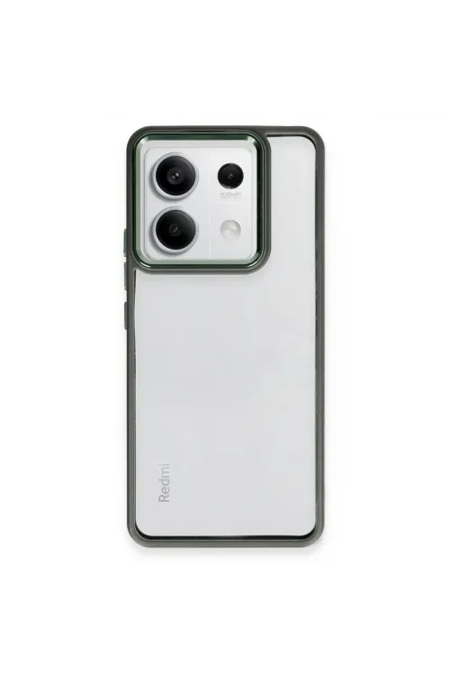 Xiaomi Redmi Note 13 4g Kılıf Power Silikon - Koyu Yeşil