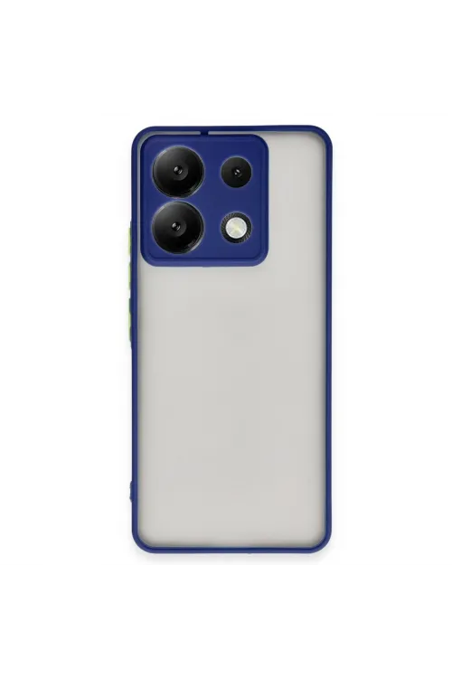 Xiaomi Redmi Note 13 5g Kılıf Montreal Silikon Kapak - Lacivert