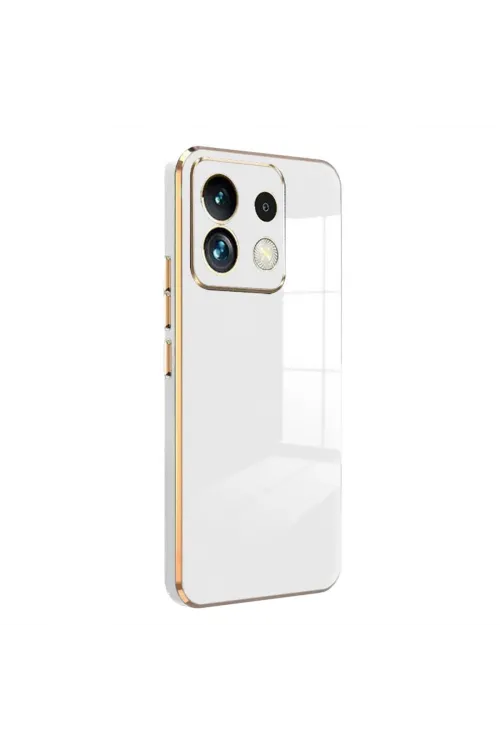 Xiaomi Redmi Note 13 5g Kılıf Volet Silikon - Beyaz