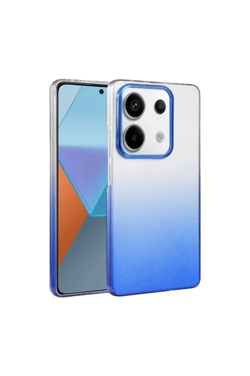 Xiaomi Redmi Note 13 Pro 4g Glossy Kapak - Mavi