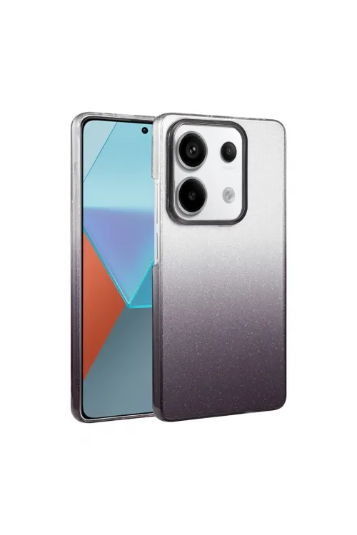 Xiaomi Redmi Note 13 Pro 4g Glossy Kapak - Siyah