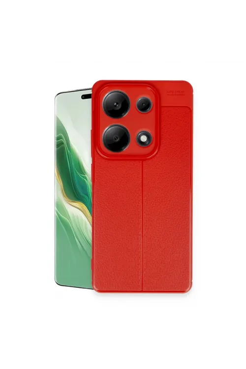 Xiaomi Redmi Note 13 Pro 4g Kılıf Auto Focus Kapak - Kırmızı