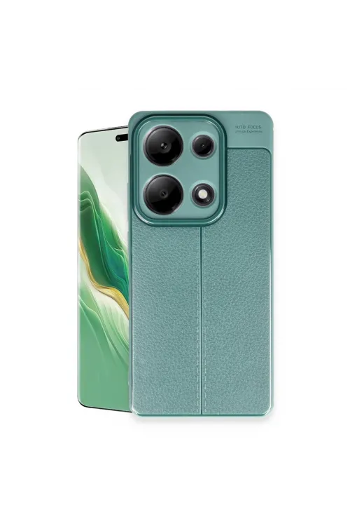 Xiaomi Redmi Note 13 Pro 4g Kılıf Auto Focus Kapak - Koyu Yeşil