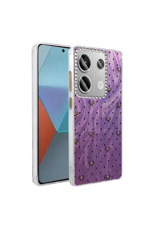 Xiaomi Redmi Note 13 Pro 4g Kılıf Blade Aynalı Desenli Kapak - Desen 2