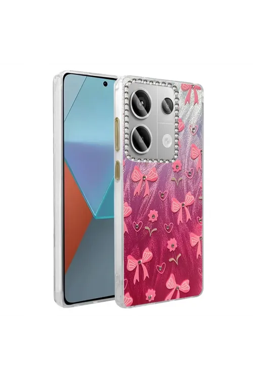 Xiaomi Redmi Note 13 Pro 4g Kılıf Blade Aynalı Desenli Kapak - Desen 3