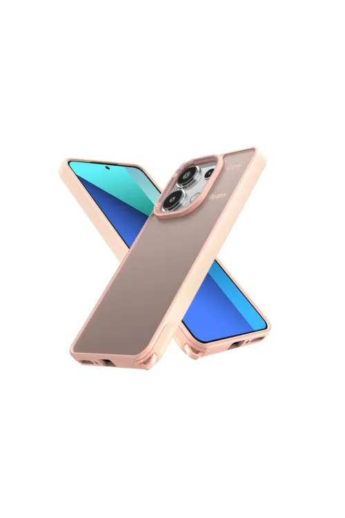Xiaomi Redmi Note 13 Pro 4g Kılıf Elegant Kapak - Pudra