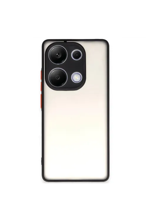 Xiaomi Redmi Note 13 Pro 4g Kılıf Montreal Silikon Kapak - Siyah