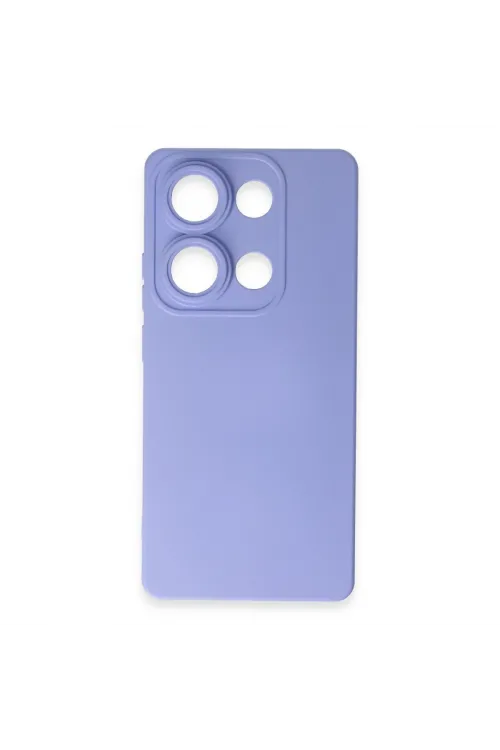Xiaomi Redmi Note 13 Pro 4g Kılıf Nano İçi Kadife Silikon - Lila