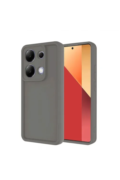 Xiaomi Redmi Note 13 Pro 4g Kılıf Viera Silikon - Gri