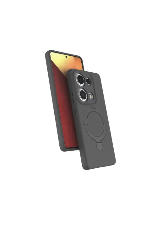 Xiaomi Redmi Note 13 Pro 4g Regal Magsafe Standlı Kapak - Titan Gri